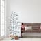 5ft. Pre-Lit Twig Tree, White LED Twinkle Lights